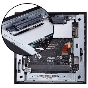 Asus PN41-BBC129MV Desktop Computer - Intel Celeron N4500 Dual-core (2 Core) 1.10 GHz - 4 GB RAM DDR4 SDRAM - 128 GB M.2 S