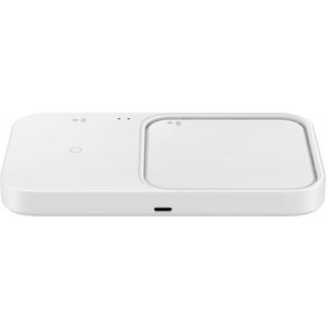 Samsung Super Fast Wireless Charger Duo (with Adapter and Cable) - 9 V DC Input - Input connectors: USB - LED Indicator, S