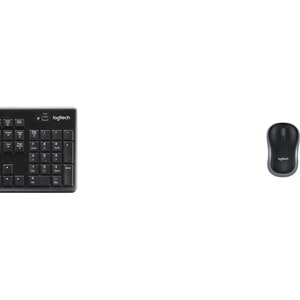 Logitech MK270 键盘鼠标 - 英文（美国） - USB 无线 2.40 GHz 键盘 - 103 按键 - 键盘/键盘颜色: 黑 - USB 无线 鼠标 - 光学 - 1000 dpi - 指点设备颜色: 黑 - 对称 - AA,