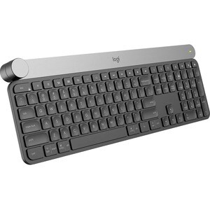Logitech Craft 键盘 - 无线 连接 - USB 接口 - 蓝牙 - 10 m - PC, Mac