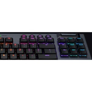 Logitech G G913 游戏键盘 - 有线/无线 连接 - USB 接口 - RGB LED - 机械 按键开关 - 蓝牙 - 铬操作系统 - PC, Mac
