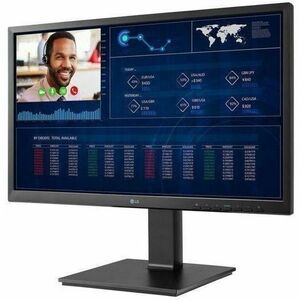 LG 24CN650I-6N All-in-One Thin Client - Intel Celeron J4105 Quad-core (4 Core) 1.50 GHz - Black - 4 GB RAM DDR4 SDRAM - 16
