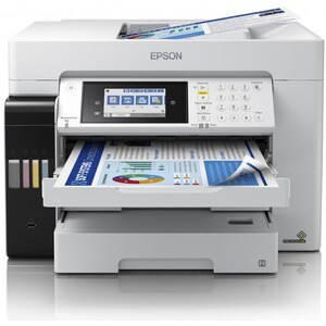 Stampante multifunzione a getto di inchiostro Epson ET-16680 Wireless EcoTank Pro - Colore - Fotocopiatrice/Fax/Stampante/