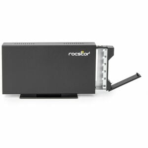 Rocstor Rocpro D91 2 TB Desktop Solid State Drive - External - Black - TAA Compliant - USB 3.2 (Gen 2) Type C - Hot Swappa