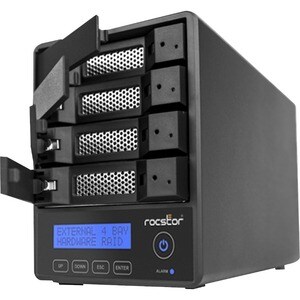 Rocstor Rocpro U35 USB Type-C Desktop RAID Storage - Rocstor Rocpro U35 Professional Desktop RAID - 3.5" or 2.5" Hard Driv