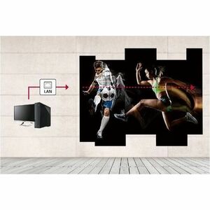 LG Ultra Stretch 86BH5F-M 2184.40 mm LCD Digital Signage Display - 24 Hours/7 Days Operation - In-plane Switching (IPS) Te