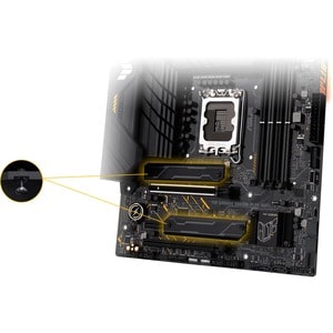 TUF GAMING B660M-PLUS WIFI Gaming Desktop Motherboard - Intel B660 Chipset - Socket LGA-1700 - Intel Optane Memory Ready -
