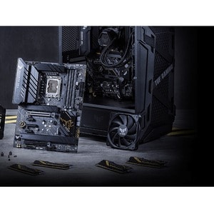 TUF Gaming B660M-PLUS D4 Gaming Desktop Motherboard - Intel B660 Chipset - Socket LGA-1700 - Intel Optane Memory Ready - M