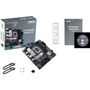 Asus Prime B660M-A D4 Desktop Motherboard - Intel B660 Chipset - Socket LGA-1700 - Intel Optane Memory Ready - Micro ATX -