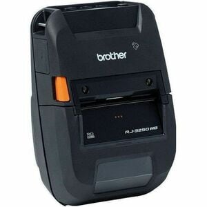 Brother RJ-3250WB-L Mobil Direktthermodrucker - Monochrom - Tragbar - Etiketten-/Quittungsdruck - Ethernet - USB - USB-Sch