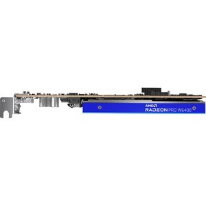 Carte Graphique AMD Radeon Pro W6400 - 4 Go GDDR6 - Semi-Hauteur - 7680 x 4320 - PCI Express 4.0 x4 - DisplayPort - 2 x Di