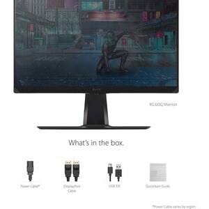 ViewSonic Elite XG320Q 32 Zoll Class WQHD LED-Monitor - 16:9 Format - Schwarz - 81,3 cm (32 Zoll) Viewable - IPS-Technolog