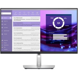 Dell P2723DE 27" Class WQHD LCD Monitor - 16:9 - Black - TAA Compliant - 68.5 cm (27") Viewable - In-plane Switching (IPS)