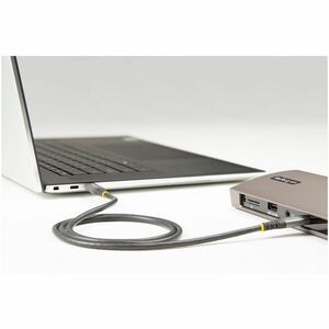 StarTech.com 20" 50cm USB C Cable 10Gbps, USB 3.1 Type-C Cable, 5A/100W, DP Alt Mode, USB-C Cord for USB-C Laptop/Phone/De