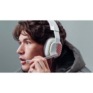 Astro A10 Wired Over-the-head Stereo Gaming Headset - White - Binaural - Circumaural - 32 Ohm - 20 Hz to 20 kHz - 200 cm C