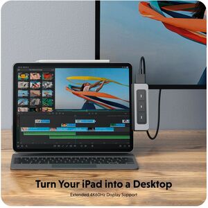 Targus USB Type C - Argenté - 1 x Ports HDMI