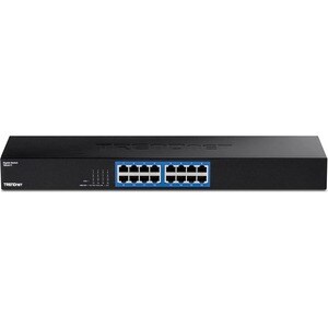 TRENDnet TEG-S17 16 Ports Ethernet Switch - Gigabit Ethernet - 1000Base-X - TAA Compliant - 2 Layer Supported - 9.19 W Pow