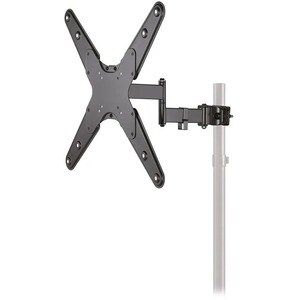 Neomounts Pole Mount for TV - Black - 1 Display(s) Supported - 81.3 cm to 139.7 cm (55") Screen Support - 25 kg Load Capac