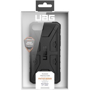 Urban Armor Gear Pathfinder Hülle für Apple iPhone SE Smartphone - Schwarz - Kratzfest, Schlagfest