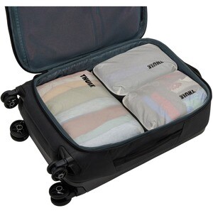 Thule Compression Carrying Case Clothes, Luggage - White - Water Resistant - Nylon Body - Handle - 2 x Pieces per Set - 1.