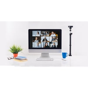 Kensington K87654WW Tischhalterung für Mikrofon, Webcam, Beleuchtungssystem, Ringleuchte - Höhenverstellbar - Aluminium, S