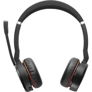 Jabra Evolve 75 Kabellos Auf den Ohren Stereo Headset - Schwarz - Binaural - Geschlossen - 150 Hz bis 6,80 kHz Frequenzgan