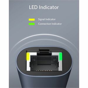 ANKER Refurbished Anker PowerExpand USB-C to 2.5 Gbps Ethernet Adapter - 1 × RJ-45 Network - Female - 1 × USB Type C - Male