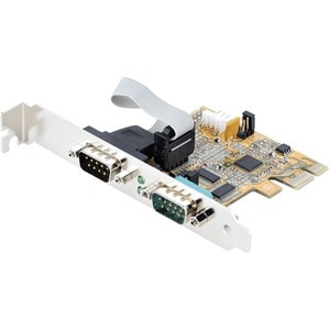 StarTech.com 21050-PC-SERIAL-CARD, PCIe, Seriell, Full-height / Low-profile, PCI 2.0, RS-232, Gelb