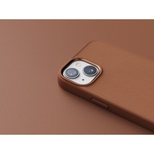 Funda Njord - para Apple iPhone 14 Smartphone - Cognac - Resistente a Caídas, Resistencia a arañazos, Antipolvo - Piel