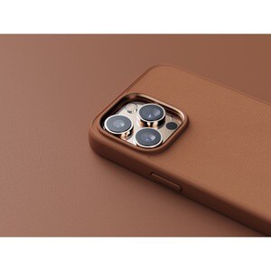 Funda Njord - para Apple iPhone 14 Pro Max Smartphone - Cognac - Resistente a Caídas, Resistencia a arañazos, Antipolvo - 