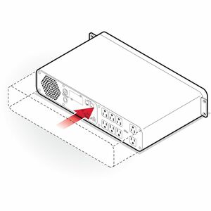 CyberPower CP1500PFCRM2U PFC Sinewave UPS Systems - 1500VA/1000W, 120 VAC, NEMA 5-15P, 2U, Rackmount, Sine Wave, 8 Outlets