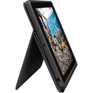 Estuche de teclado/cubierta Logitech Rugged Folio (Folio) iPad (7Ş generación) Tableta - Grafito - Anti salpicaduras/Derra
