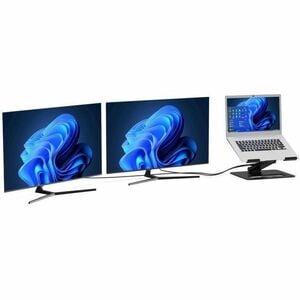 Station d'accueil Port Connect USB Type C pour Notebook, Ordinateur - Capacité de chargement - Lecteur de carte mémoire - 