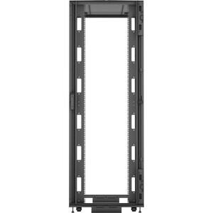 VERTIV VR 48U Gabinete de rack para Servidor, Interruptor LAN, Painel de ligação - 800 mm Rack Width x 1115 mm Profundidad