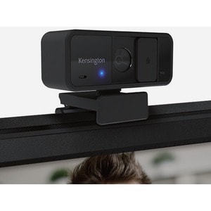 ACCO W1050 Webcam - 2 Megapixel - 30 fps - Black - USB Type A - 1920 x 1080 Video - CMOS Sensor - Fixed Focus - 95° Angle 