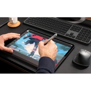 Lápiz óptico Logitech Crayon - Capacitivo/a Tipo de pantalla táctil admitida - Punta de stylus reemplazable - Aluminio, Ca