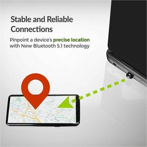 IOGEAR Bluetooth 5.1 Bluetooth Adapter for Computer, Headphone, Gaming Controller, Bluetooth Keyboard, Bluetooth Mouse, Sp