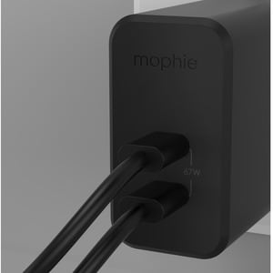 mophie speedport 67 - 67W GaN fast wall charger - 67 W - Black
