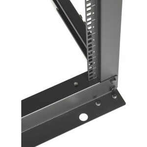 Rocstor SolidRack 25U Adjustable Depth Open Frame 4 Post Rack w/ Casters - Adjustable mounting depth of 23.5in-41in & 25.1