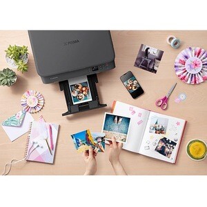 Canon PIXMA TS5370A Wireless Inkjet Multifunction Printer - Colour - Black - Copier/Printer/Scanner - 4800 x 1200 dpi Prin