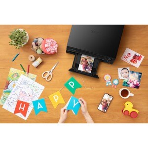 Canon PIXMA TS6350a Sem fios Impressora multi-funcional de jato de tinta - Cor - Preto - Copiadora/Impressora/Scanner - 48