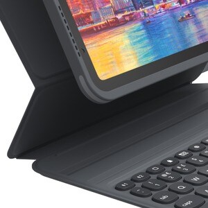 ZAGG Pro Keys Keyboard/Cover Case for 10.9" Apple iPad (10th Generation) Tablet - Black, Gray - Drop Resistant, Impact Res