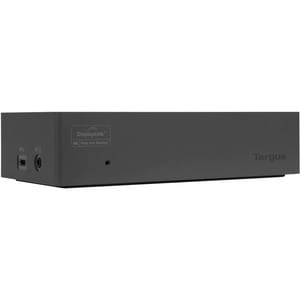 Targus DOCK190 C型 USB 扩展插口 用于 智能电话, 扬声器, 麦克风, 耳机, 笔记本电脑, 显示器, 平板, 键盘, Workstation - 100 W - 灰, 黑 - 符合 TAA 标准 - 4K, 2K - 40