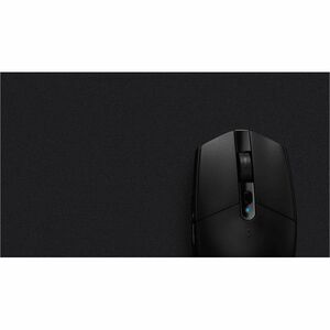 Logitech G Large Cloth Gaming Mouse Pad - 15.75" Height x 18.11" Width x 0.12" Depth - Black - Rubber - Large - Mouse