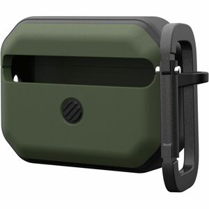 Urban Armor Gear Civilian Rugged Carrying Case Apple AirPods Pro (2nd Generation) - Olive Drab - Damage Resistant, Drop Re