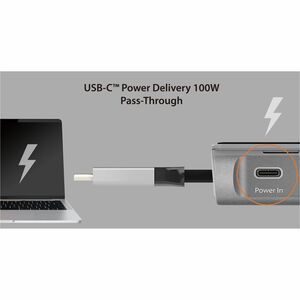 j5create JCD543P-EN 13 Port(s) USB Type C Docking Station for Display, Notebook, MacBook - Charging Capability - Memory Ca