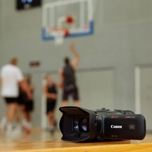 Canon LEGRIA HF G70 Digital Camcorder - 8.9 cm (3.5") LCD Touchscreen - 1/2.3" CMOS - 4K - 21.1 Megapixel Video - MP4 - 20