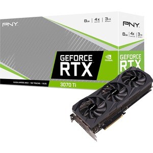 PNY GEFORCE RTX 3070 Ti VERTO Triple Fan. Graphics processor family: NVIDIA, Graphics processor: GeForce RTX 3070 Ti, Proc