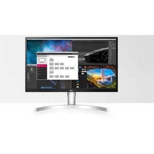 LG 27UP550N-W 27" Class 4K UHD LCD Monitor - White - 27" Viewable - In-plane Switching (IPS) Technology - LED Backlight - 