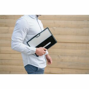 STM Goods Dux Shell Rugged Case for Microsoft Surface Pro 9, Surface Pro 10, Surface Pro 11 Tablet - Black - Drop Resistan